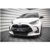 Maxton - Lame Du Pare-Chocs Avant V.2 Toyota Yaris Mk4 Noir Brillant