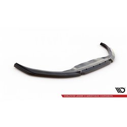 Maxton - Lame Du Pare-Chocs Avant V.2 Toyota Yaris Mk4 Noir Brillant