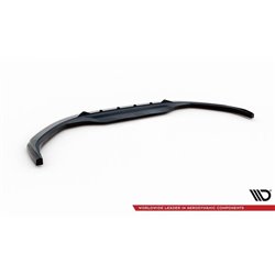 Maxton - Lame Du Pare-Chocs Avant V.2 Toyota Yaris Mk4 Noir Brillant