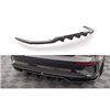 Maxton - Arriere Splitter (avec une barre verticale) Audi A3 S-Line Sedan 8Y Noir Brillant