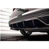 Maxton - Arriere Lame (avec une barre verticale) Audi A3 S-Line Sedan 8Y Noir Brillant