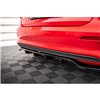 Maxton - Arriere Lame (avec une barre verticale) Audi A3 Sportback 8Y Noir Brillant