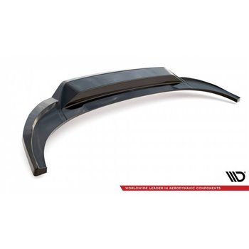 Maxton - Arriere Lame (avec une barre verticale) Audi A3 Sportback 8Y Noir Brillant