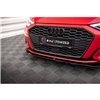 Maxton - Lame Du Pare-Chocs Avant V.2 Audi A3 8Y Noir Brillant