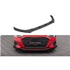 Maxton - Street Pro Lame Du Pare-Chocs Avant V.1 Audi A3 8Y Noir-Rouge + Rabats Brillant