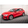 Maxton - Rajouts Des Bas De Caisse Audi A3 8Y Noir Brillant