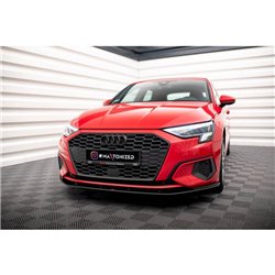 Maxton - Street Pro Lame Du Pare-Chocs Avant Audi A3 8Y Noir