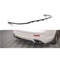 Maxton - Arriere Splitter (avec une barre verticale) Opel Insignia OPC Mk1 Noir Brillant