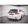 Maxton - Arriere Lame (avec une barre verticale) Opel Insignia OPC Mk1 Noir Brillant