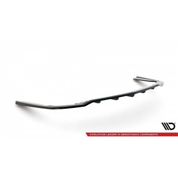 Maxton - Arriere Lame (avec une barre verticale) Opel Insignia OPC Mk1 Noir Brillant