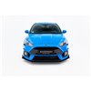 Maxton - Street Pro Lame Du Pare-Chocs Avant / Lame V.2 Ford Focus RS Mk3 Noir-Rouge
