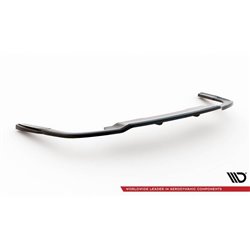 Maxton - Arriere Lame (avec une barre verticale) Audi A5 S-Line F5 Facelift Noir Brillant