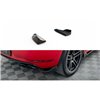 Maxton - Lames De Pare-Chocs Arrière Latérales Porsche Macan GTS / Sport Design Mk1 Facelift Noir Brillant