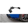 Maxton - Street Pro Lame Du Pare Chocs Arriere Subaru BRZ Mk1 / Mk1 Facelift Noir-Rouge