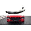 Maxton - Lame Du Pare-Chocs Avant V.2 Porsche Macan GTS / Sport Design Mk1 Facelift Noir Brillant