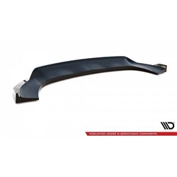 Maxton - Lame Du Pare-Chocs Avant V.2 Porsche Macan GTS / Sport Design Mk1 Facelift Noir Brillant
