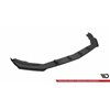 Maxton - Street Pro Lame Du Pare-Chocs Avant Mercedes A35 AMG / AMG-Line Aero Pack W177 Noir-Rouge + Rabats Brillant