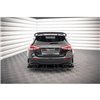 Maxton - Street Pro Diffuseur Arrière Complet Mercedes A35 AMG Hatchback Aero Pack W177 Rouge + Rabats Brillant