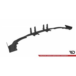 Maxton - Street Pro Diffuseur Arrière Complet Mercedes A35 AMG Hatchback Aero Pack W177 Rouge + Rabats Brillant