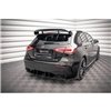 Maxton - Street Pro Central Diffuseur Arriere Mercedes A35 AMG Hatchback Aero Pack W177 Noir-Rouge