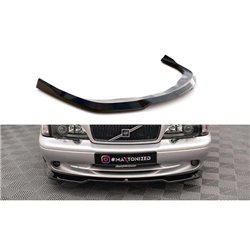 Maxton - Lame Du Pare-Chocs Avant V.2 Volvo C70 Mk1 Noir Brillant