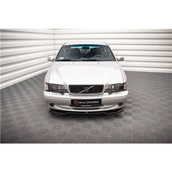 Maxton - Lame Du Pare-Chocs Avant V.2 Volvo C70 Mk1 Noir Brillant