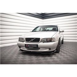 Maxton - Lame Du Pare-Chocs Avant V.2 Volvo C70 Mk1 Noir Brillant