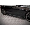 Maxton - Street Pro Rajouts Des Bas De Caisse Mercedes A35 AMG / AMG-Line Aero Pack W177 Noir + Rabats Brillant