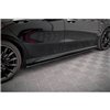 Maxton - Street Pro Rajouts Des Bas De Caisse Mercedes A35 AMG / AMG-Line Aero Pack W177 Noir-Rouge