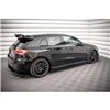 Maxton - Street Pro Rajouts Des Bas De Caisse Mercedes A35 AMG / AMG-Line Aero Pack W177 Noir-Rouge