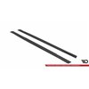 Maxton - Street Pro Rajouts Des Bas De Caisse Mercedes A35 AMG / AMG-Line Aero Pack W177 Noir-Rouge