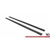 Maxton - Street Pro Rajouts Des Bas De Caisse Mercedes A35 AMG / AMG-Line Aero Pack W177 Noir-Rouge