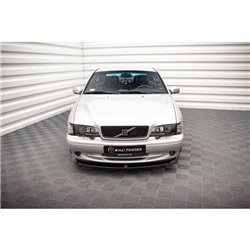 Maxton - Lame Du Pare-Chocs Avant V.1 Volvo C70 Mk1 Noir Brillant