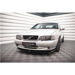 Maxton - Lame Du Pare-Chocs Avant V.1 Volvo C70 Mk1 Noir Brillant