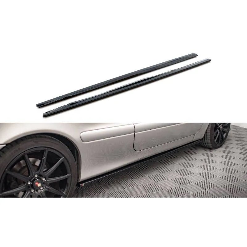 Maxton - Rajouts Des Bas De Caisse Volvo C70 Mk1 Noir Brillant