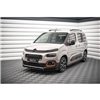 Maxton - Lame Du Pare-Chocs Avant Citroen Berlingo Mk3 Noir Brillant