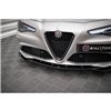 Maxton - Lame Du Pare-Chocs Avant V.2 Alfa Romeo Giulia Sport Noir Brillant