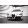 Maxton - Lame Du Pare-Chocs Avant V.2 Alfa Romeo Giulia Sport Noir Brillant