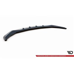 Maxton - Lame Du Pare-Chocs Avant V.2 Alfa Romeo Giulia Sport Noir Brillant
