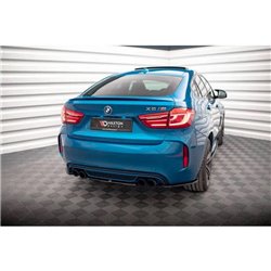 Maxton - Arriere Lame BMW X6 M F86 Noir Brillant