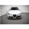 Maxton - Lame Du Pare-Chocs Avant V.1 Alfa Romeo Giulia Sport Noir Brillant