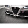 Maxton - Lame Du Pare-Chocs Avant V.1 Alfa Romeo Giulia Sport Noir Brillant