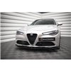 Maxton - Lame Du Pare-Chocs Avant V.1 Alfa Romeo Giulia Sport Noir Brillant