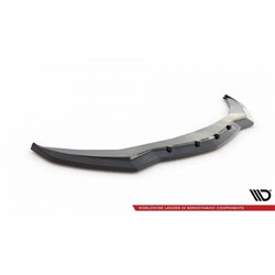 Maxton - Lame Du Pare-Chocs Avant V.1 Alfa Romeo Giulia Sport Noir Brillant