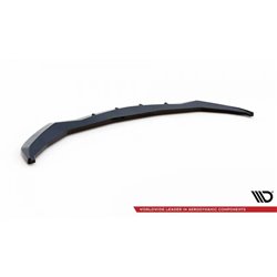 Maxton - Lame Du Pare-Chocs Avant V.1 Alfa Romeo Giulia Sport Noir Brillant