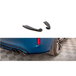 Maxton - Lames De Pare-Chocs Arrière Latérales BMW X6 M F86 Noir Brillant