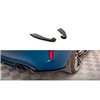 Maxton - Lames De Pare-Chocs Arrière Latérales BMW X6 M F86 Noir Brillant