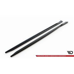 Maxton - Rajouts Des Bas De Caisse Alfa Romeo Giulia Sport Noir Brillant