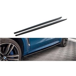 Maxton - Rajouts Des Bas De Caisse BMW X6 M F86 Noir Brillant