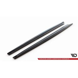 Maxton - Rajouts Des Bas De Caisse BMW X6 M F86 Noir Brillant